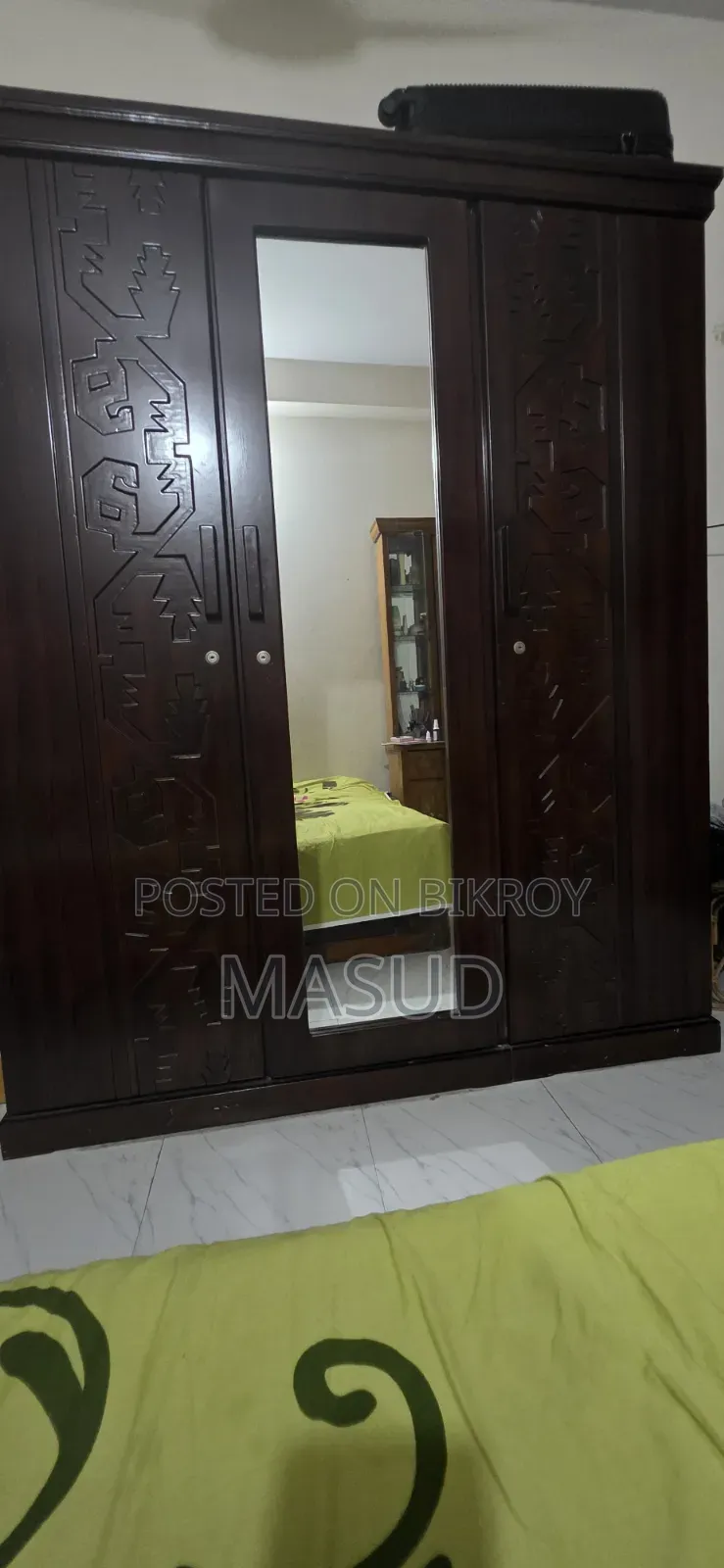 এমডিএফ বোর্ড ৩ পার্ট আলমারি