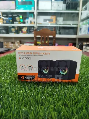 PC USB RGB Speaker Kisonli L-1030 No Electricity Need