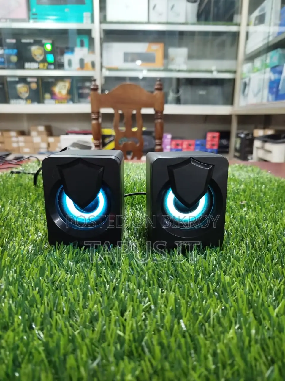 PC USB RGB Speaker Kisonli L-1030 No Electricity Need
