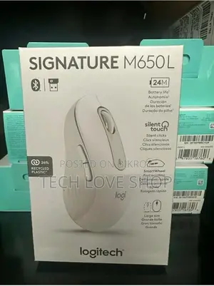 Logitech Signature M650L Silent Wireless Mouse