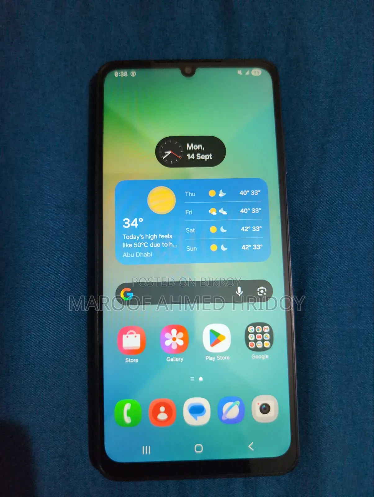নতুন স্যামসাং গ্যালাক্সি এ০৬ ১২৮ জিবি কালো