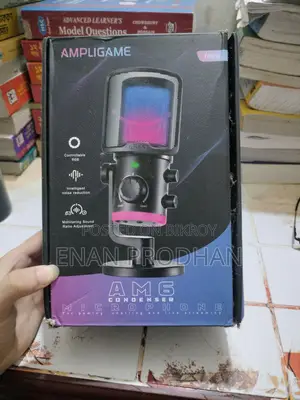 FIFINE AmpliGame AM6 RGB USB Gaming Microphone – Excellent Condition