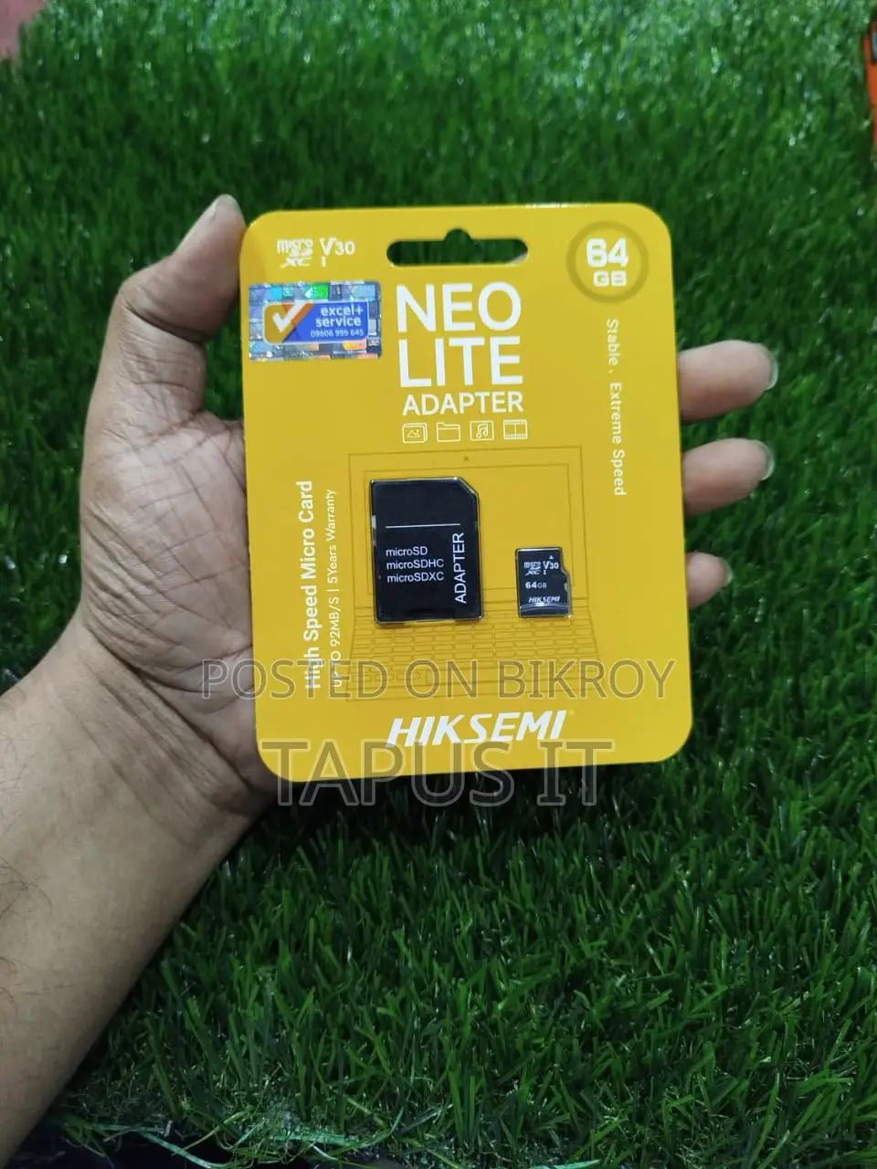 Brand New Memory Card 64GB Hiksemi 5 Years Warranty