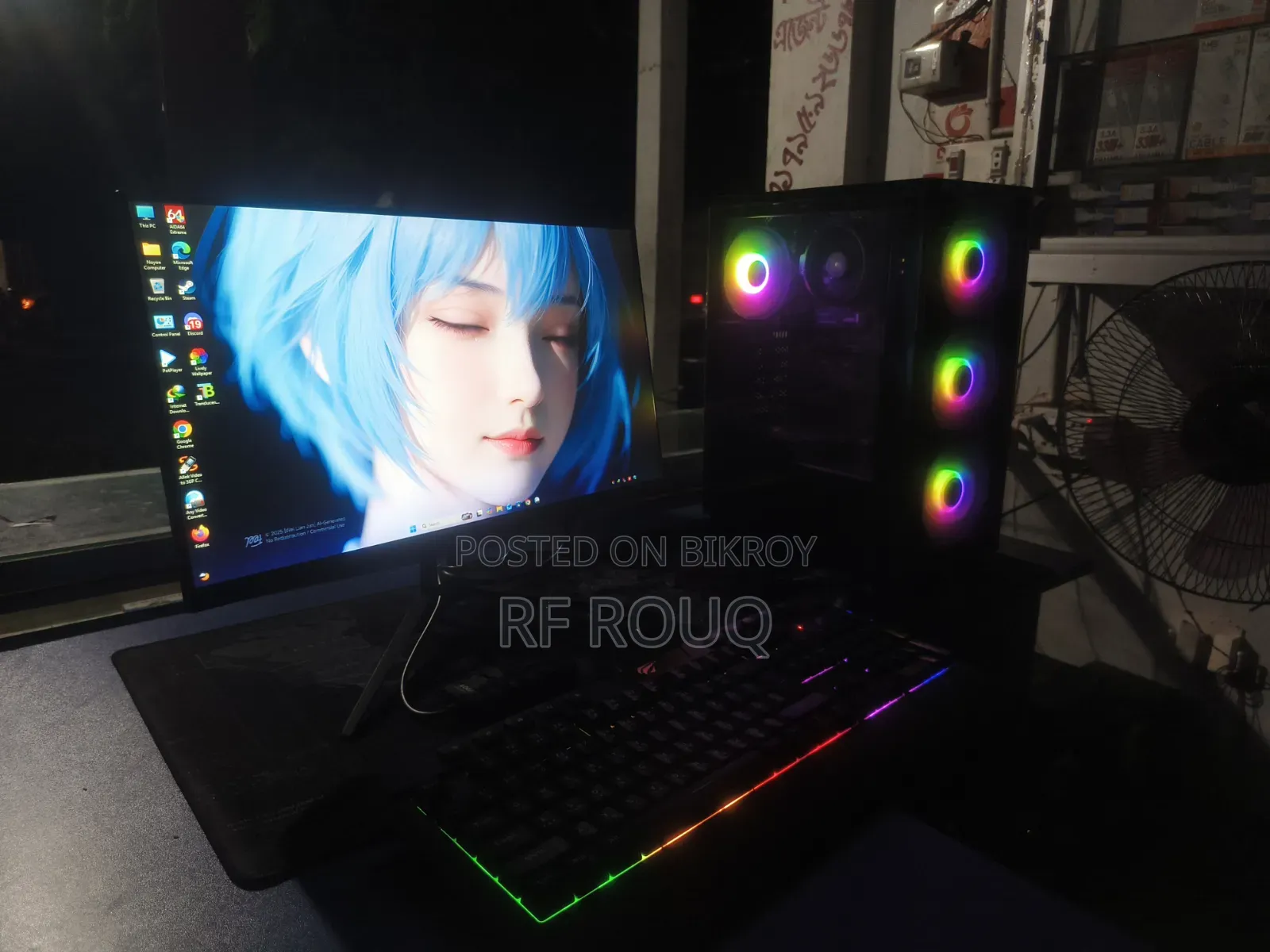 Desktop Computer MSI 16GB AMD Ryzen SSD 256GB