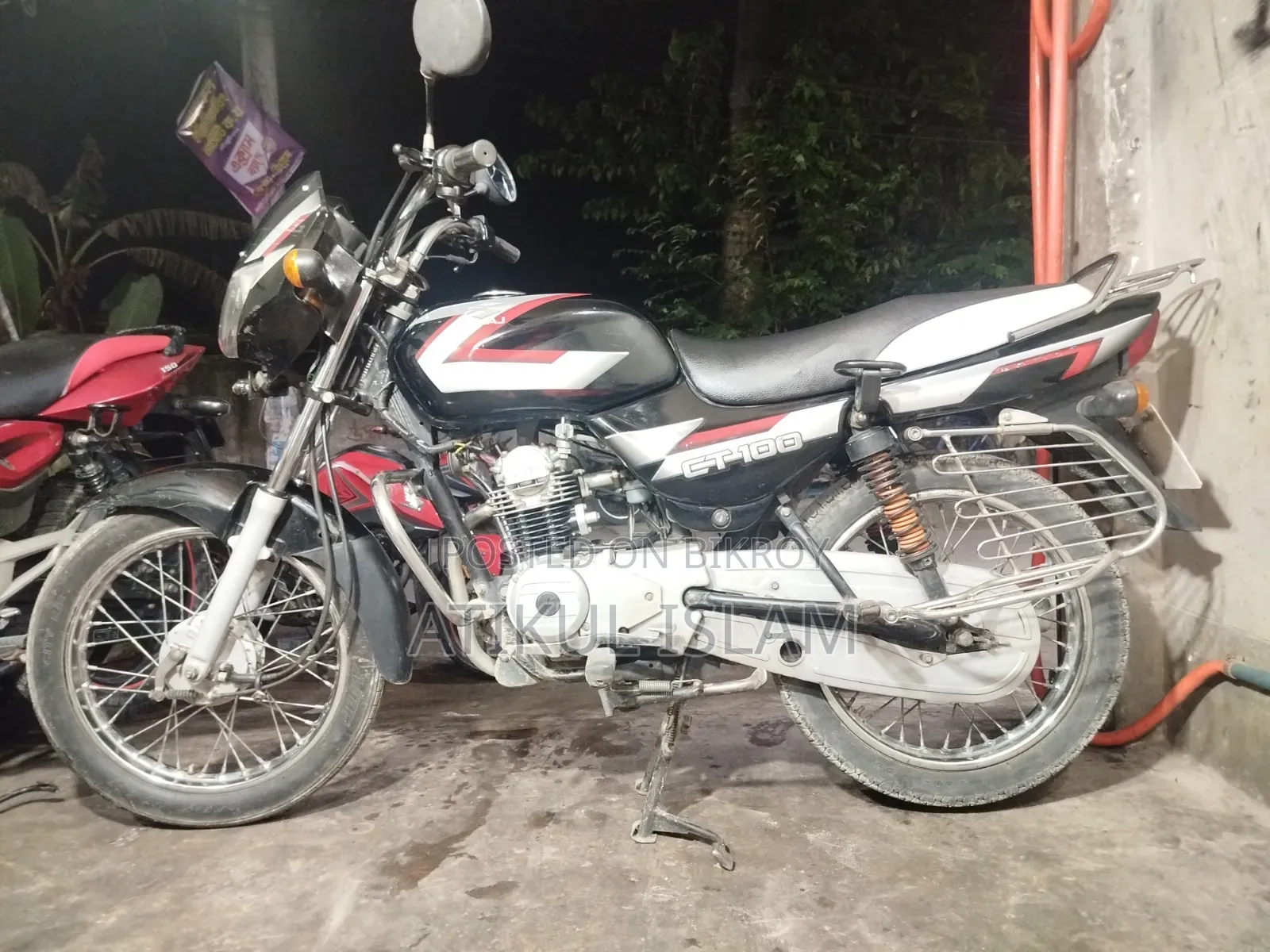 Bajaj CT 100 2017 Black