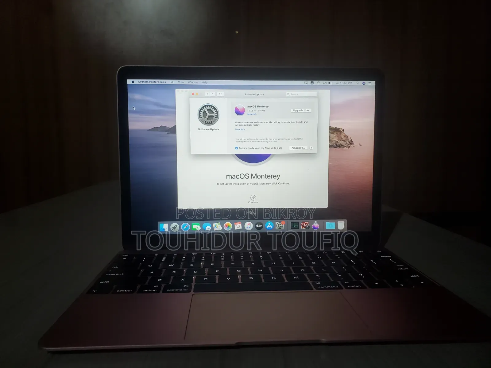 Laptop Apple MacBook Air 8GB Intel Core M3 HDD 256GB