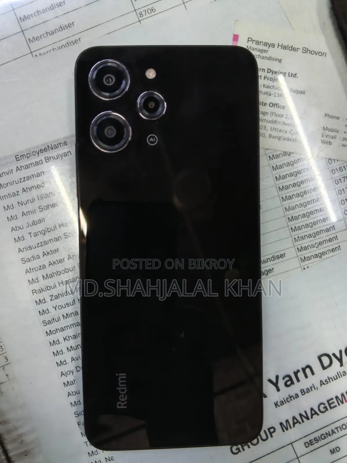Xiaomi Redmi 12 5G 128 GB Black