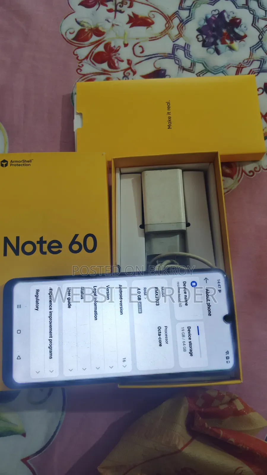 Realme Note 60 64 GB Black