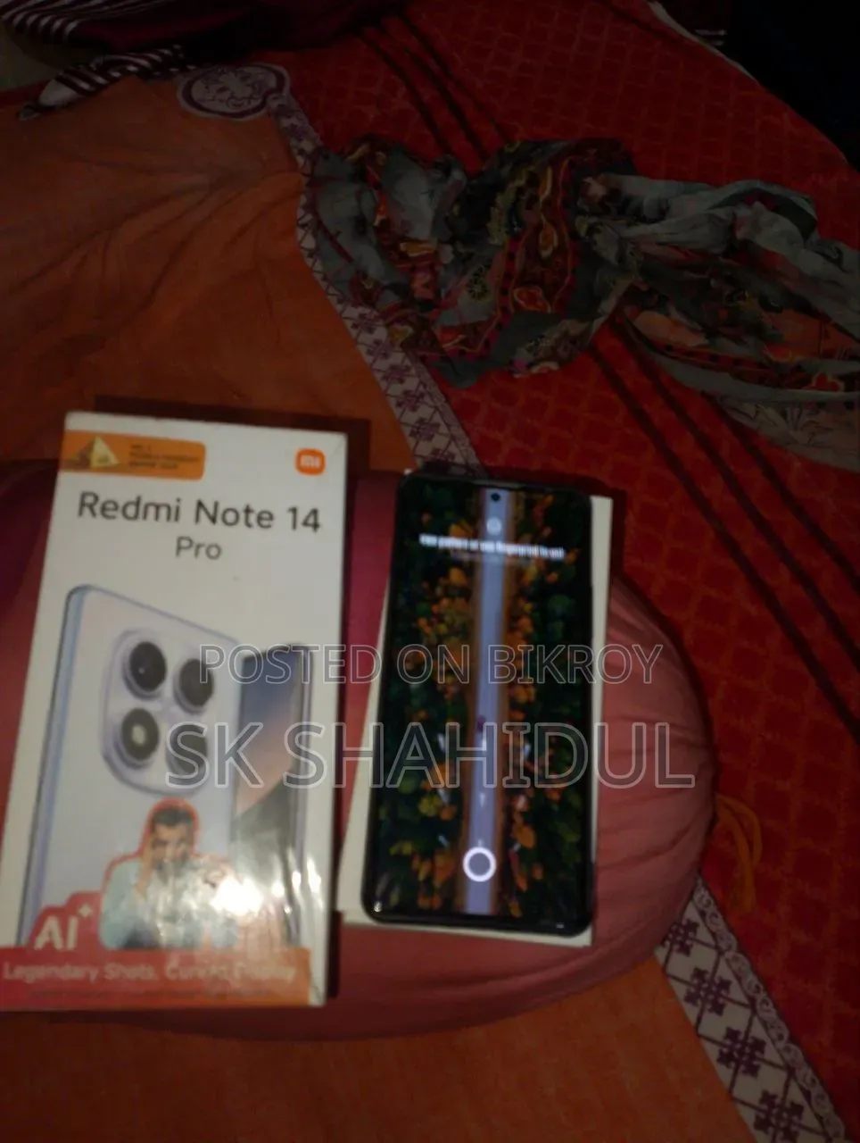 জিয়াওমি রেডমি নোট ১৪ প্রো ২৫৬ জিবি রেড