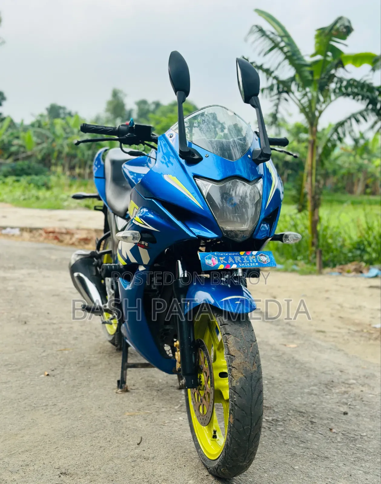 সুজুকি জিক্সার এসএফ ২০১৯ নীল