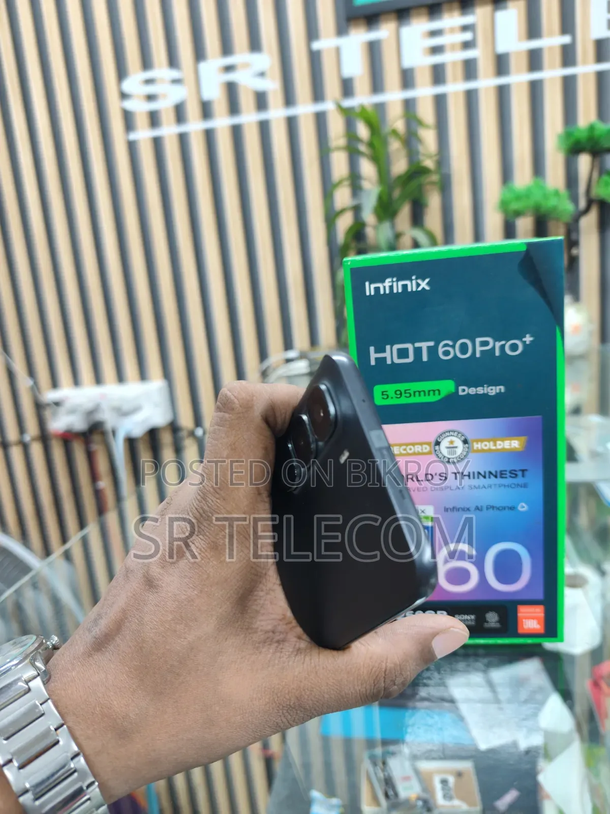 ইনফিনিক্স হট ৬০ প্রো প্লাস ২৫৬ জিবি গ্রাফাইট