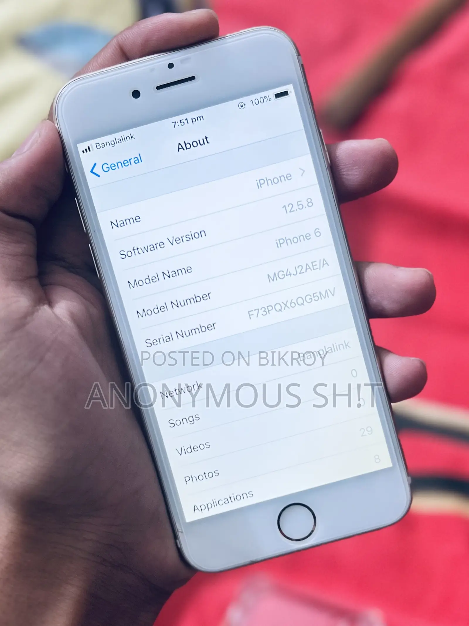 Apple iPhone 6 64 GB Gold