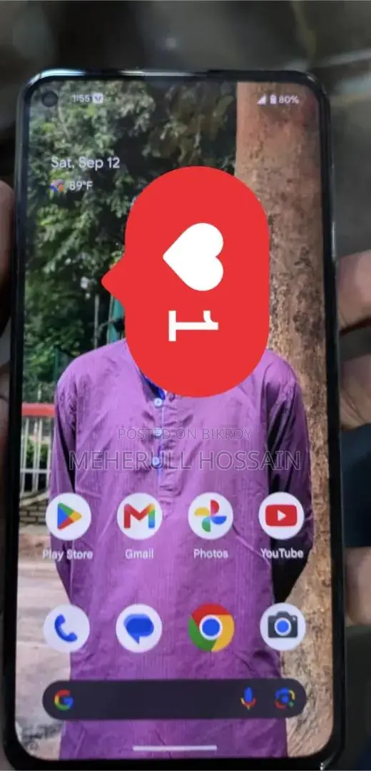 গুগল পিক্সেল ৫এ ৫জি ১২৮ জিবি গ্রিন