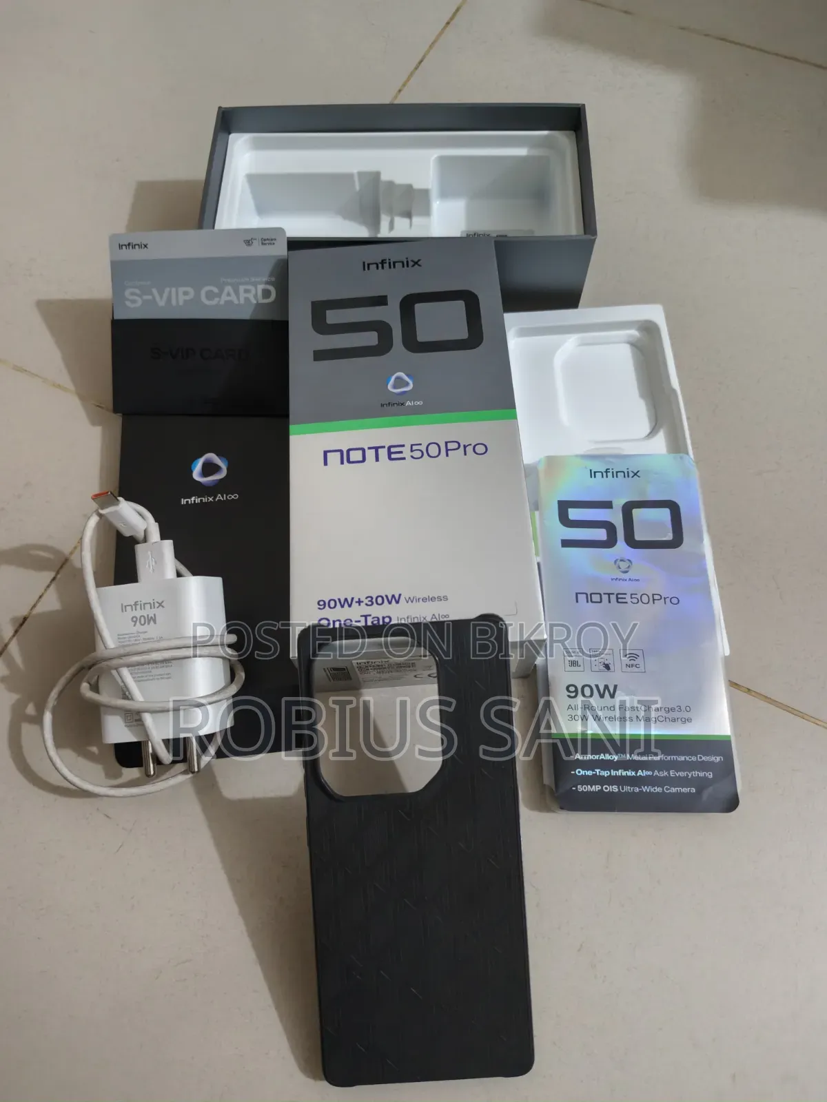 Infinix Note 50 Pro 256 GB Gray