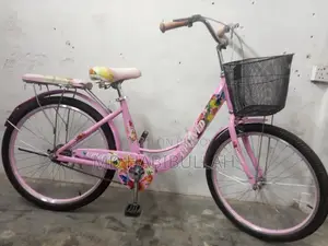 Uplayed 24 Inch Pink Cycle Girls