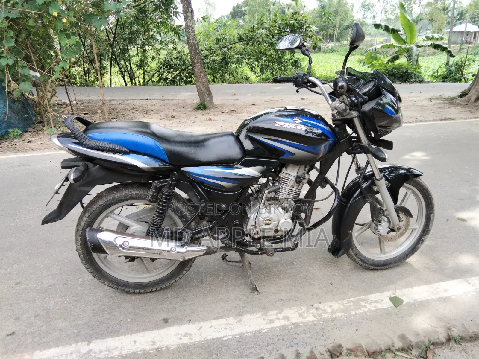 Bajaj Discover 125 2017 Blue