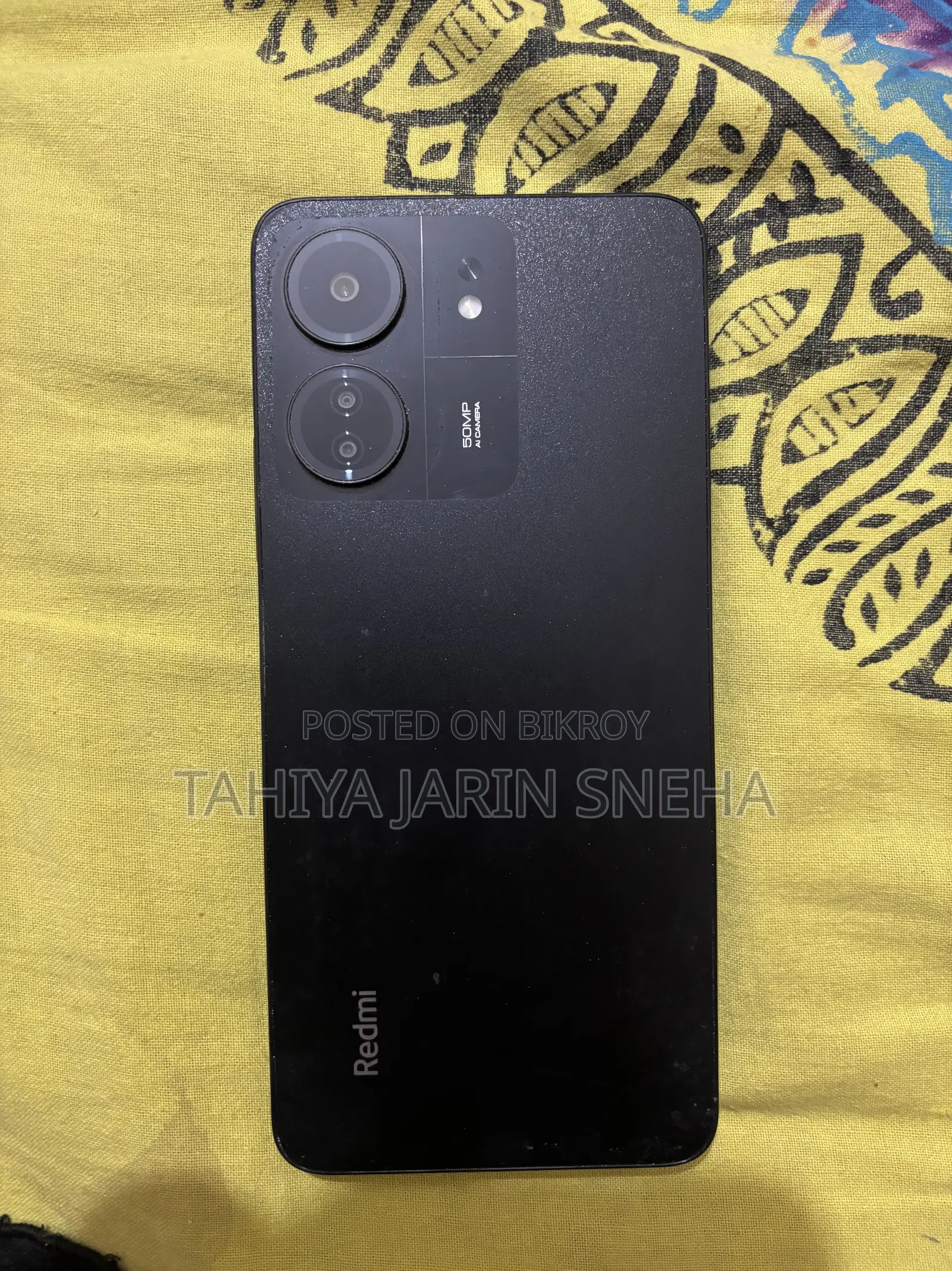 শাওমি রেডমি ১৩সি ১২৮ জিবি ব্ল্যাক