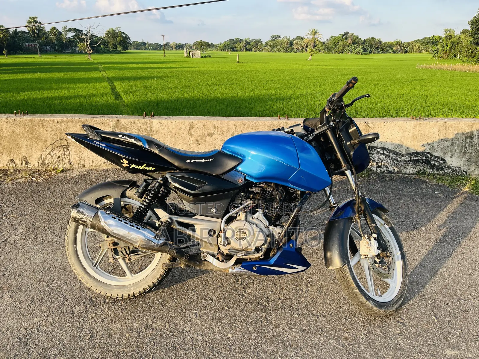 Bajaj Pulsar 150 2025 Blue