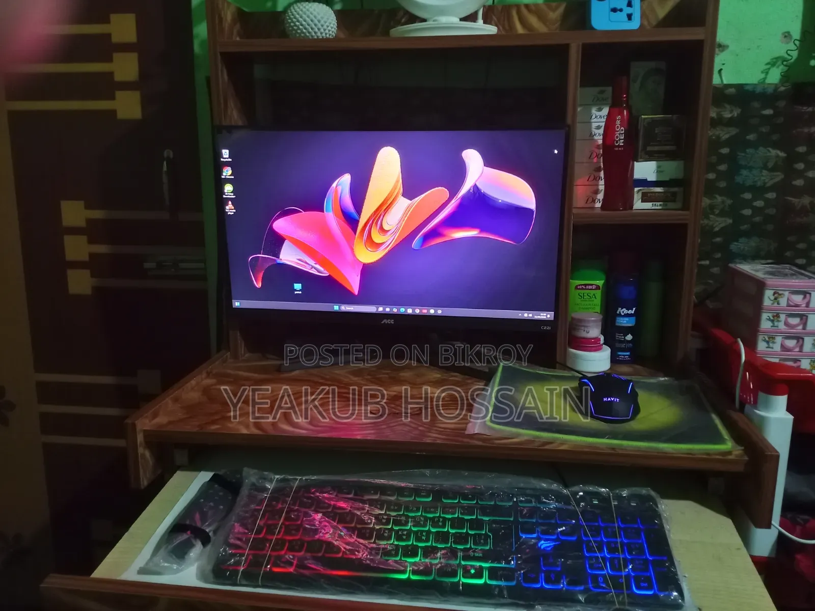 Desktop Computer 8GB Intel Core I5 SSD 128GB