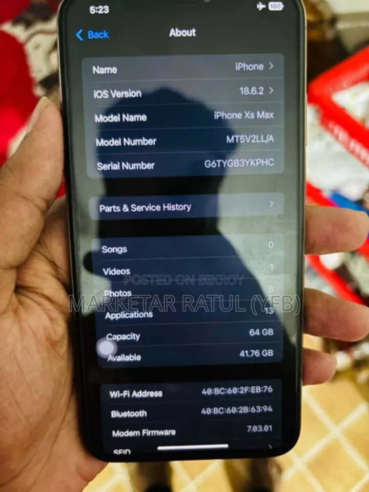 Apple iPhone XS Max 64 GB Gold