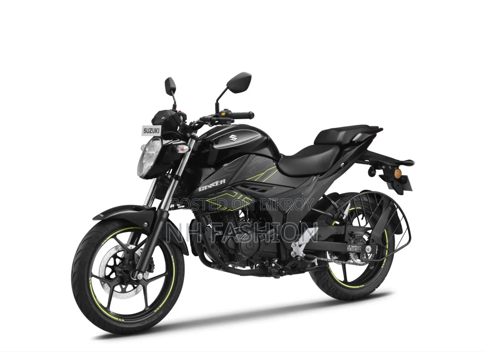 New Suzuki Gixxer 2025 Black