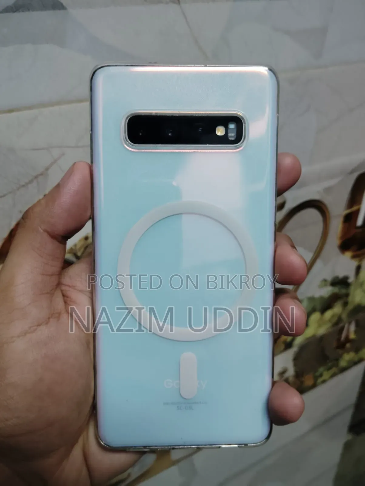 স্যামসাং গ্যালাক্সি এস১০ ১২৮ জিবি সাদা