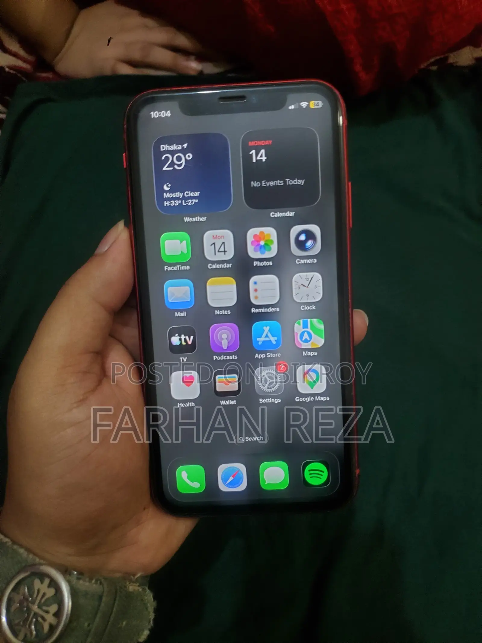 Apple iPhone 11 128 GB Red