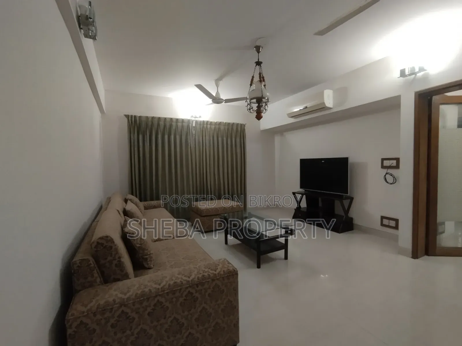 Furnished 3-Bedroom Apartment in Gulshan for Rent
