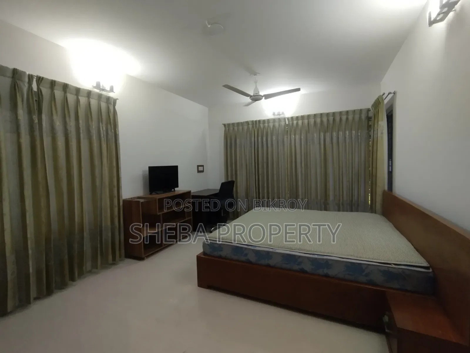 Furnished 3-Bedroom Apartment in Gulshan for Rent