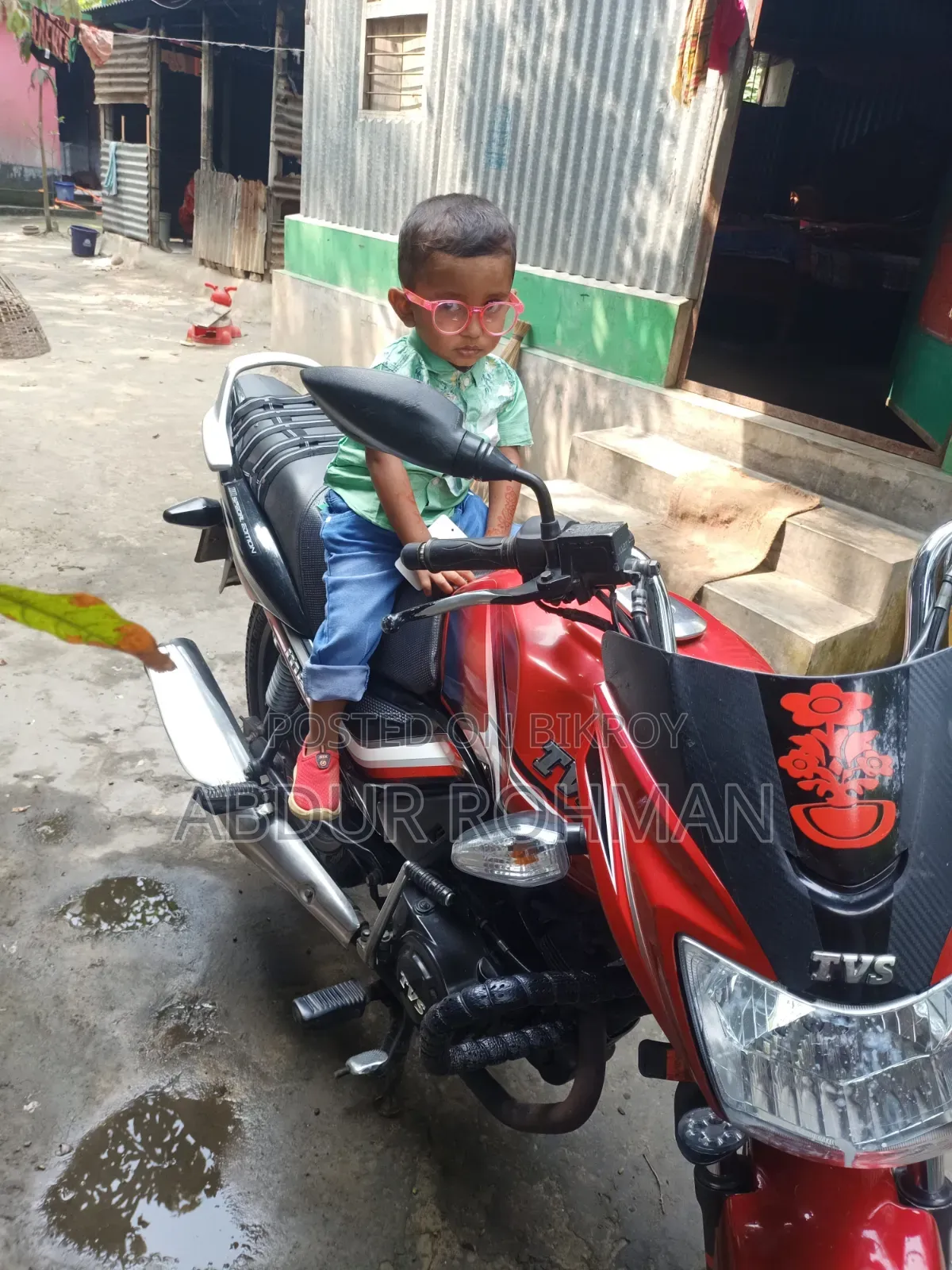 TVS Metro Plus 2020 Red