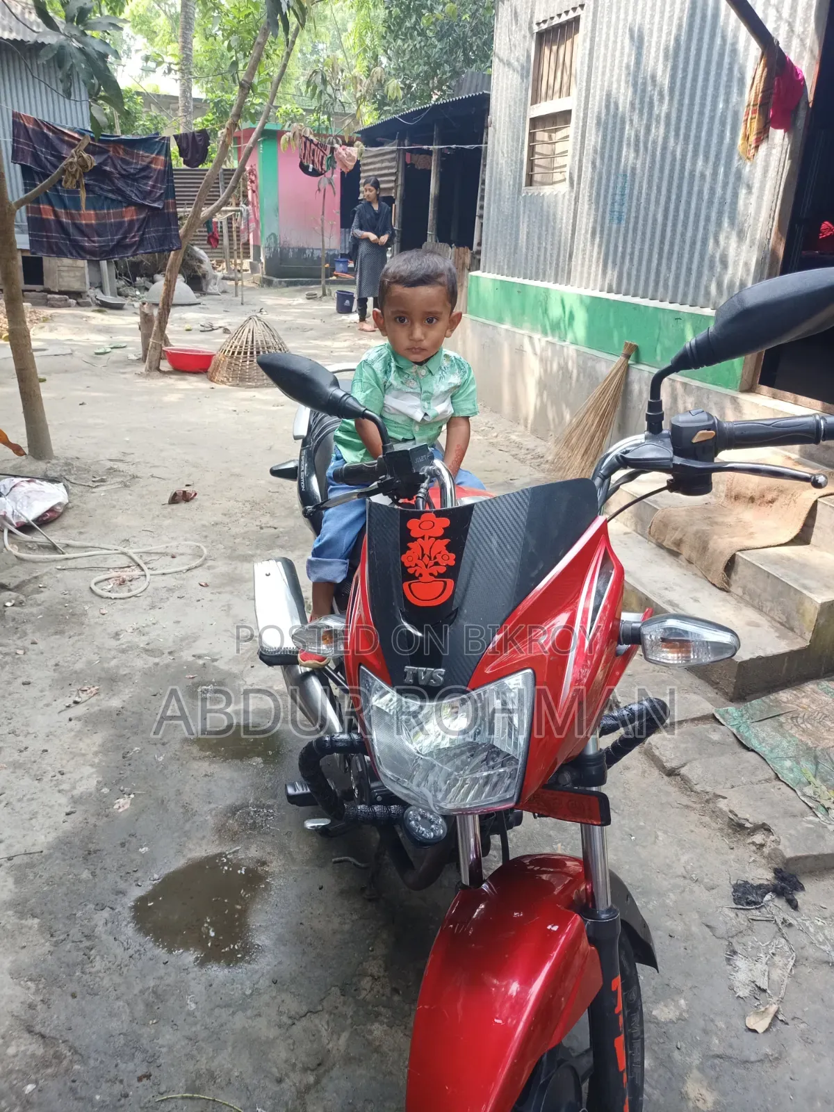TVS Metro Plus 2020 Red