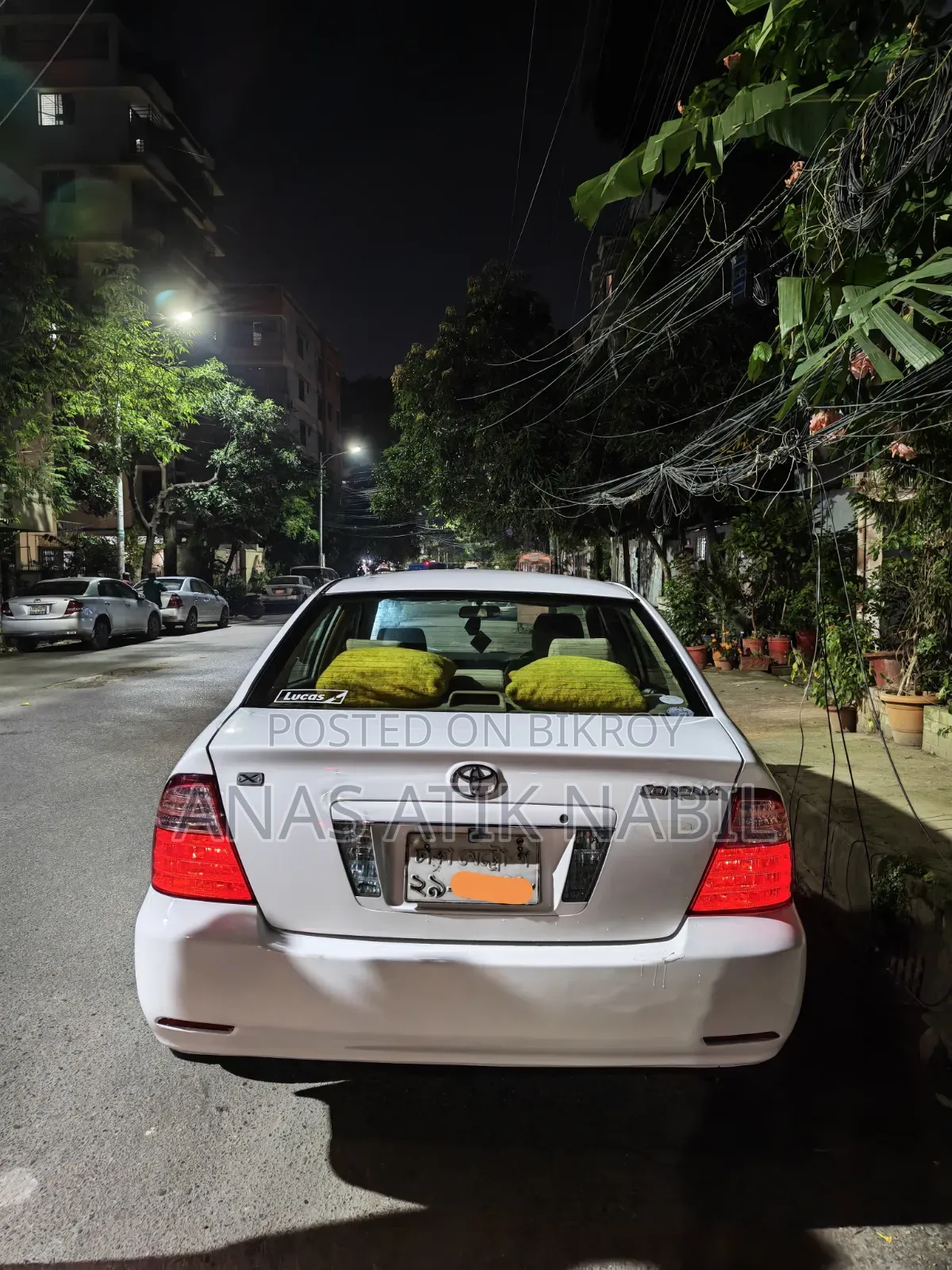 টয়োটা করোলা সেডান ২০০৫ হোয়াইট