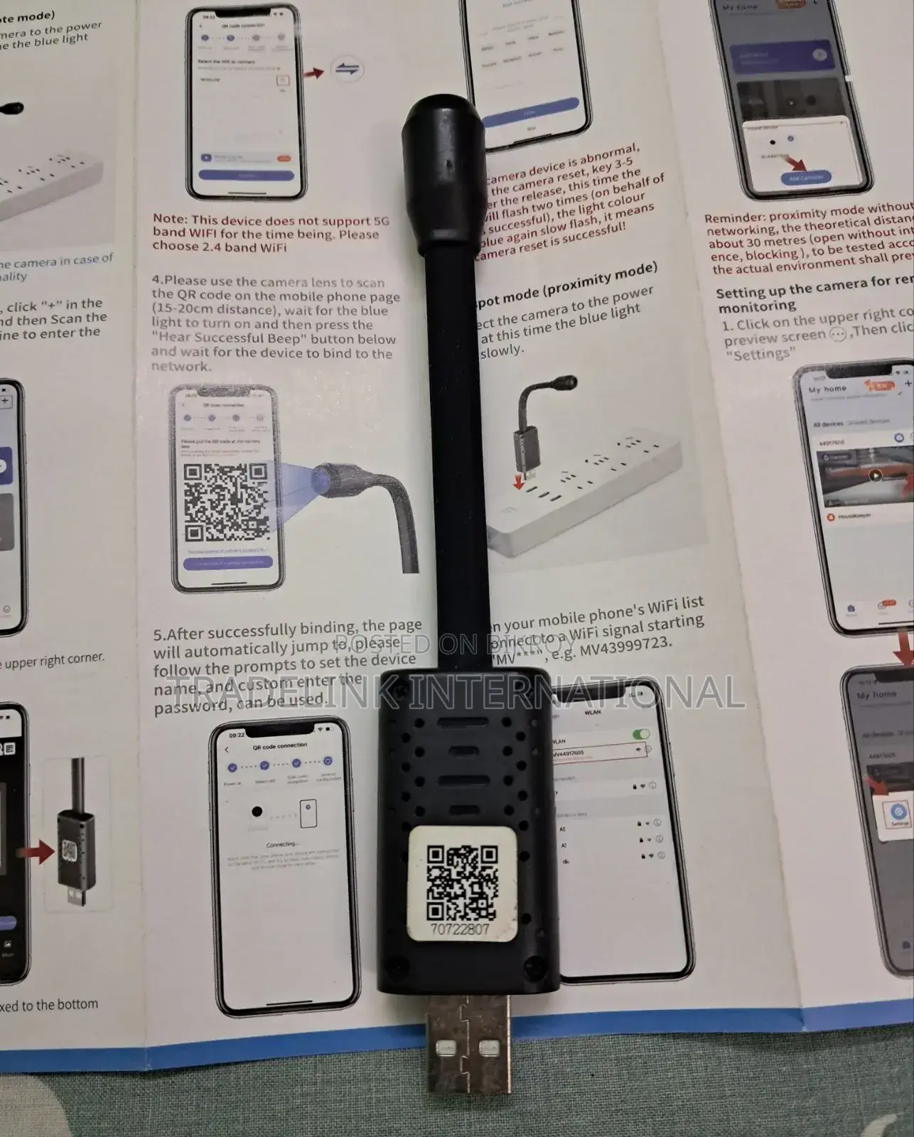 USB Wi-Fi Camera V380 Pro