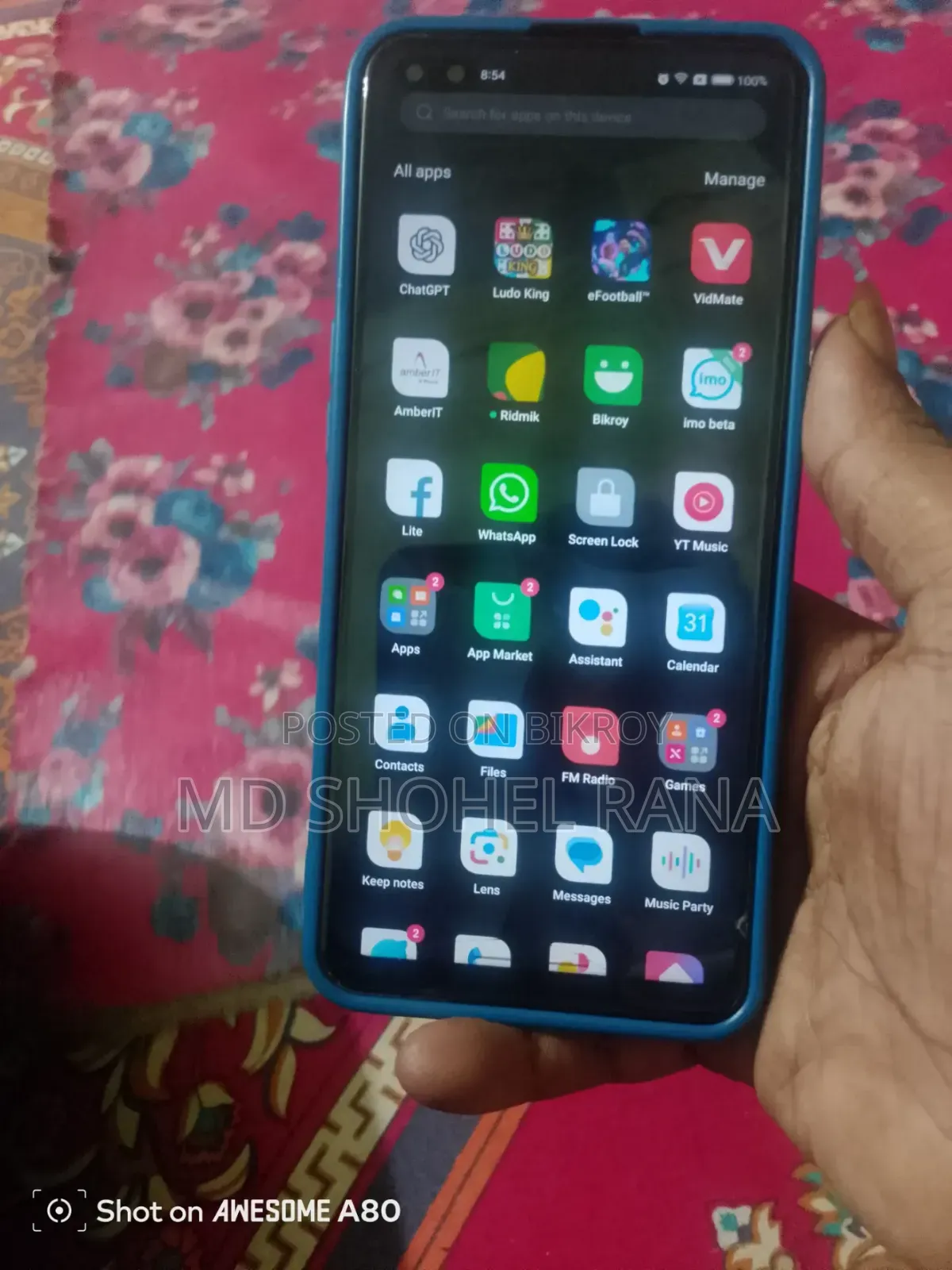 Oppo F17 Pro 128 GB Blue