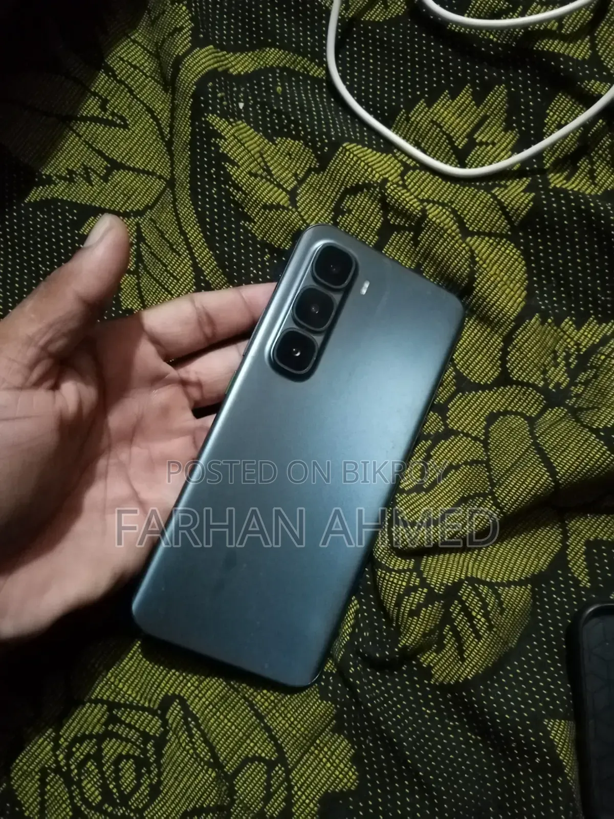 নতুন ইনফিনিক্স হট ৬০ প্রো+ ২৫৬ জিবি কালো