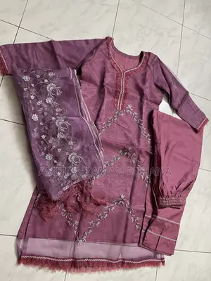 অরগানজা থ্রি পিস