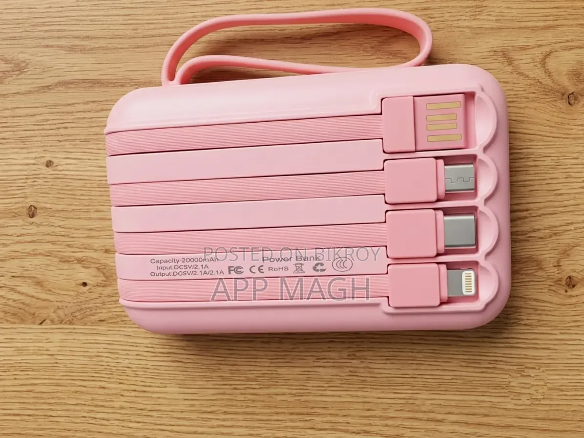 ২০,০০০এমএএইচ পাওয়ার ব্যাংক | ২০ডব্লিউ ফাস্ট চার্জিং | ডিজিটাল ডিসপ্লে