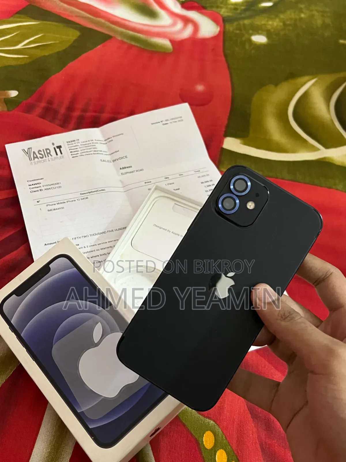 New Apple iPhone 12 64 GB Black