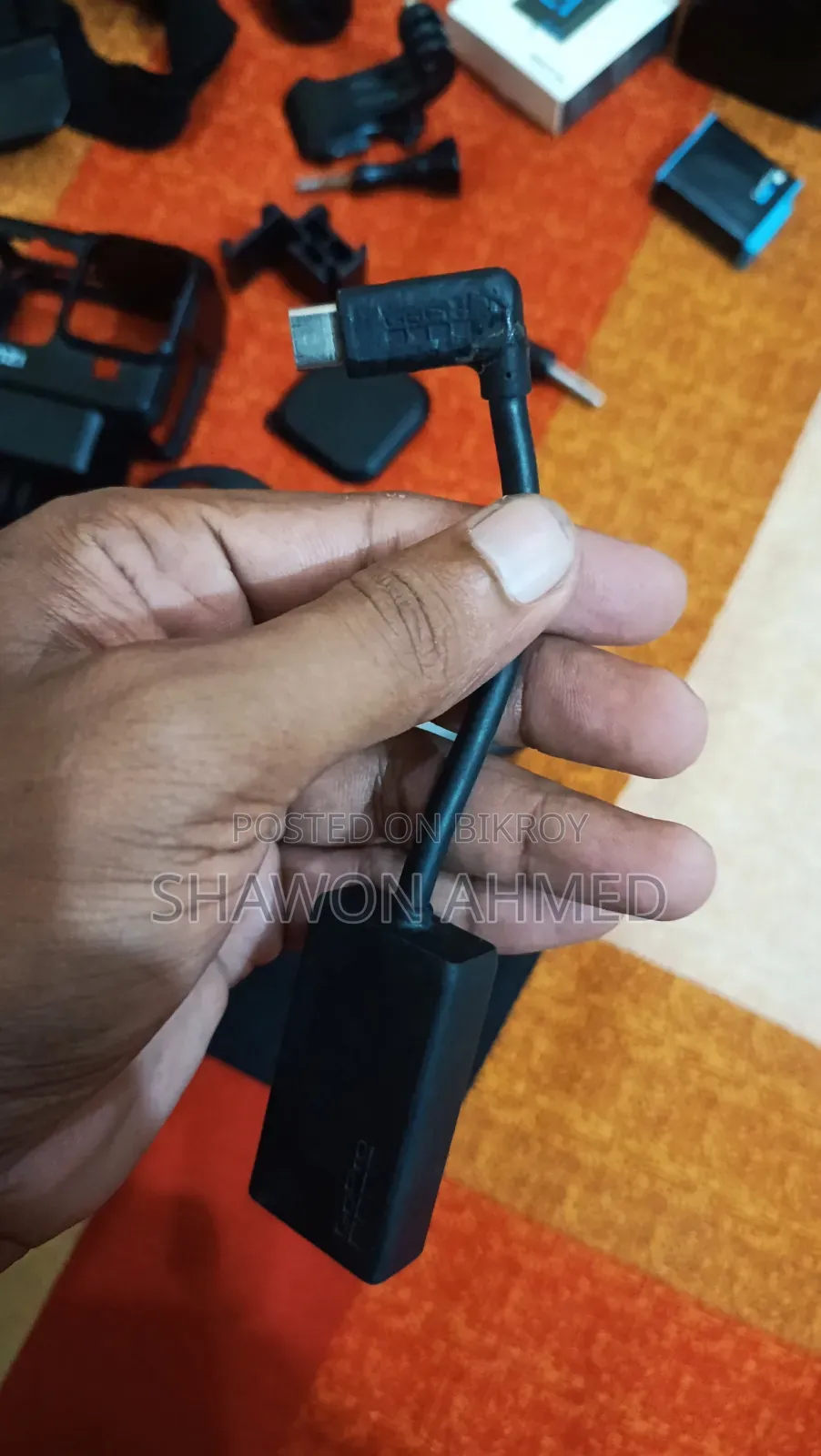 গোপ্রো হিরো ৯ ব্ল্যাক ফুল কম্বো প্যাকেজ উইথ অ্যাকসেসরিজ
