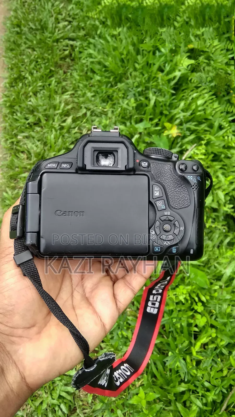 ক্যানন ৬০০ডি ৭৫-৩০০মিমি জুম লেন্স সহ
