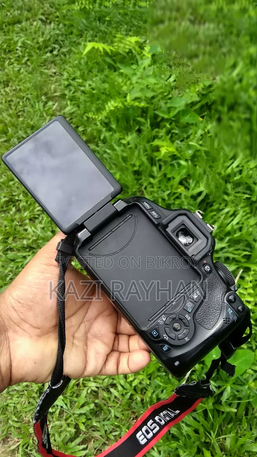 ক্যানন ৬০০ডি ৭৫-৩০০মিমি জুম লেন্স সহ