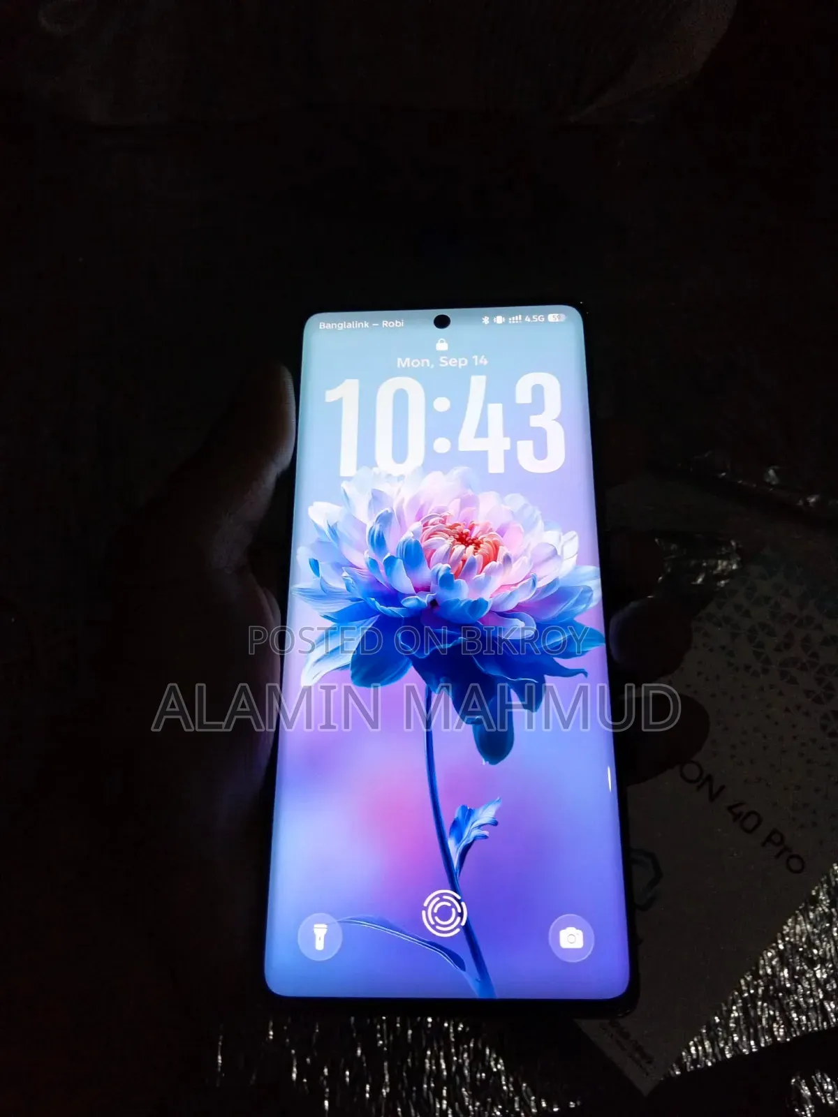 Tecno Camon 40 Pro 4G 256 GB Black