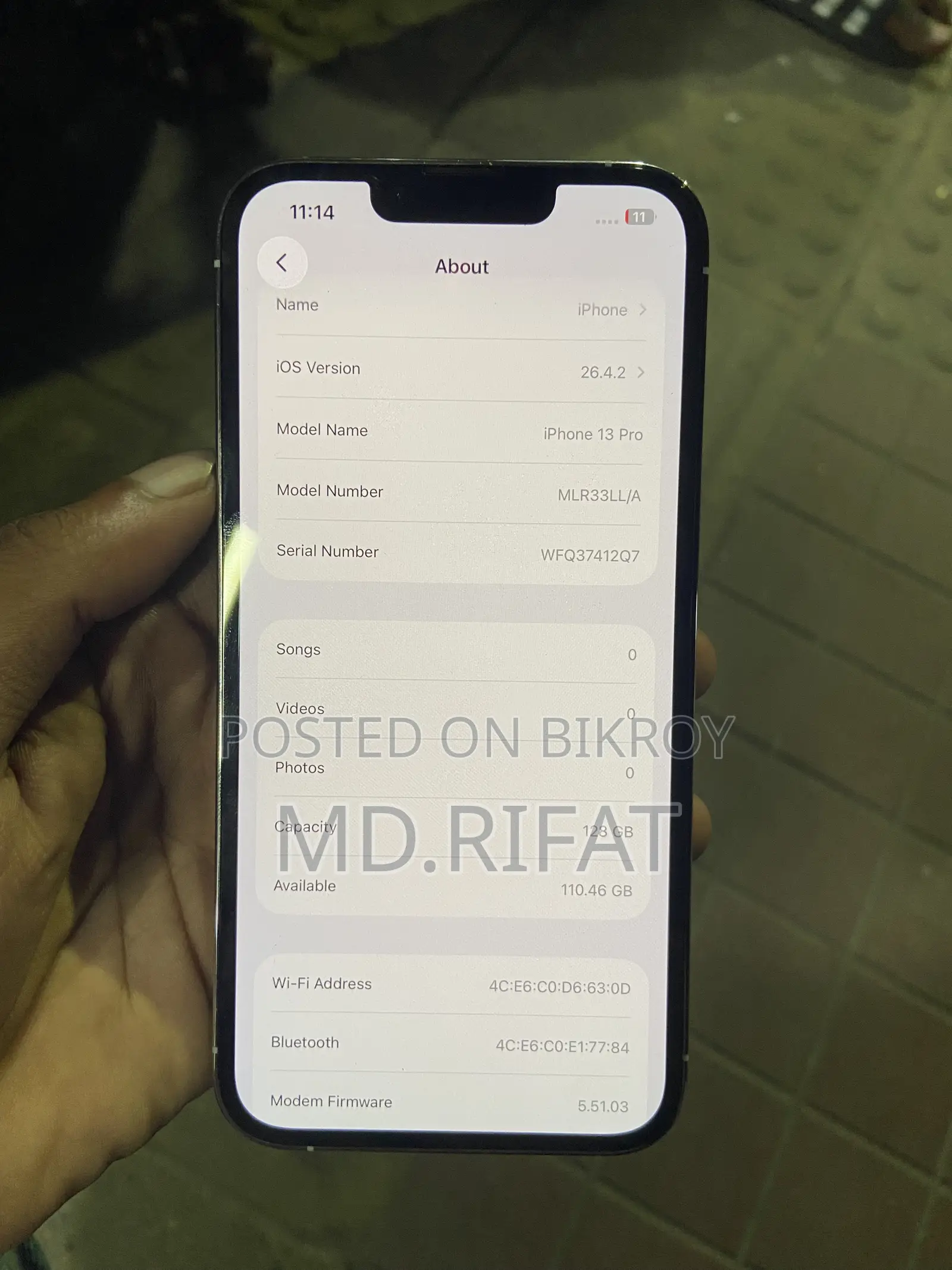 Apple iPhone 13 Pro 128 GB White