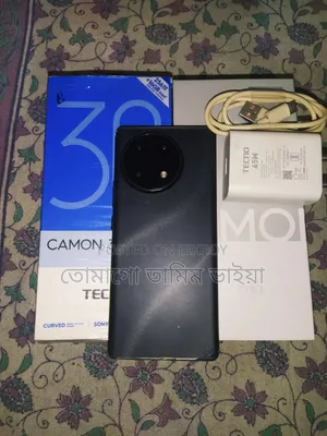 টেকনো ক্যামন ৩০এস ২৫৬ জিবি কালো