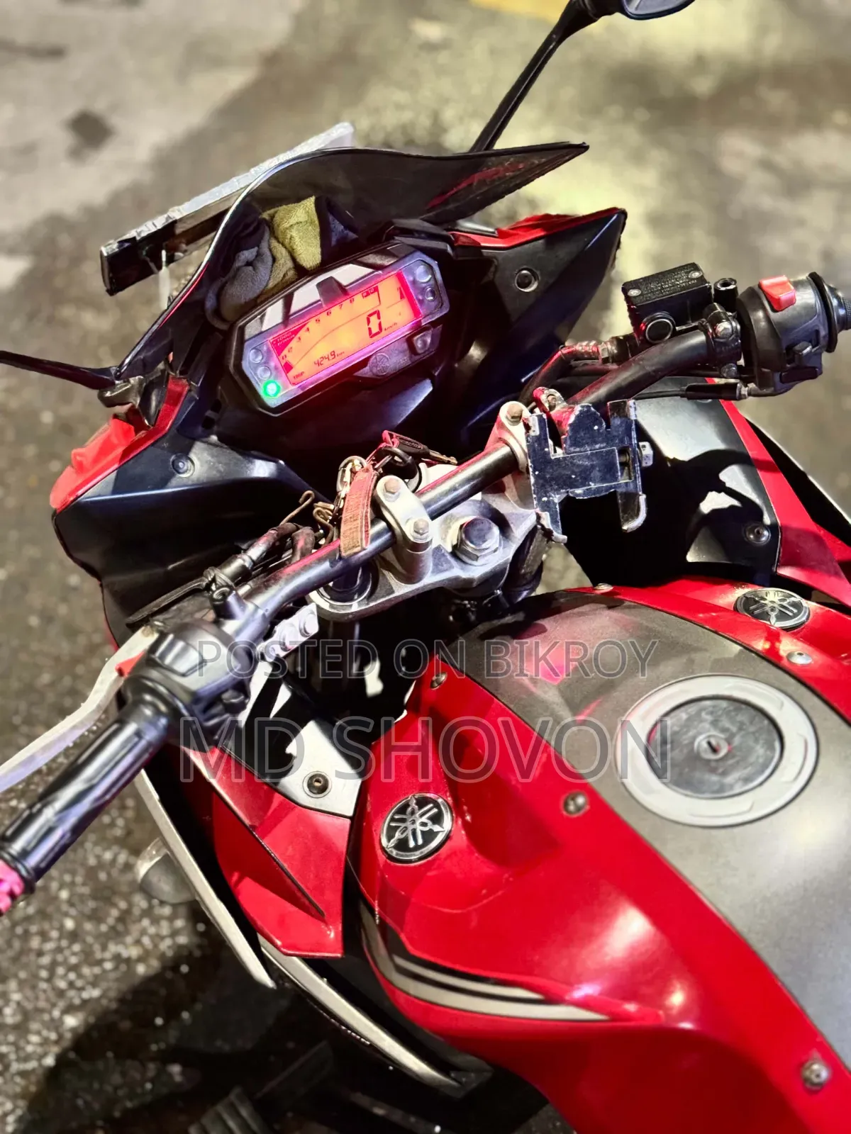 Yamaha Fazer V2 2016 Red