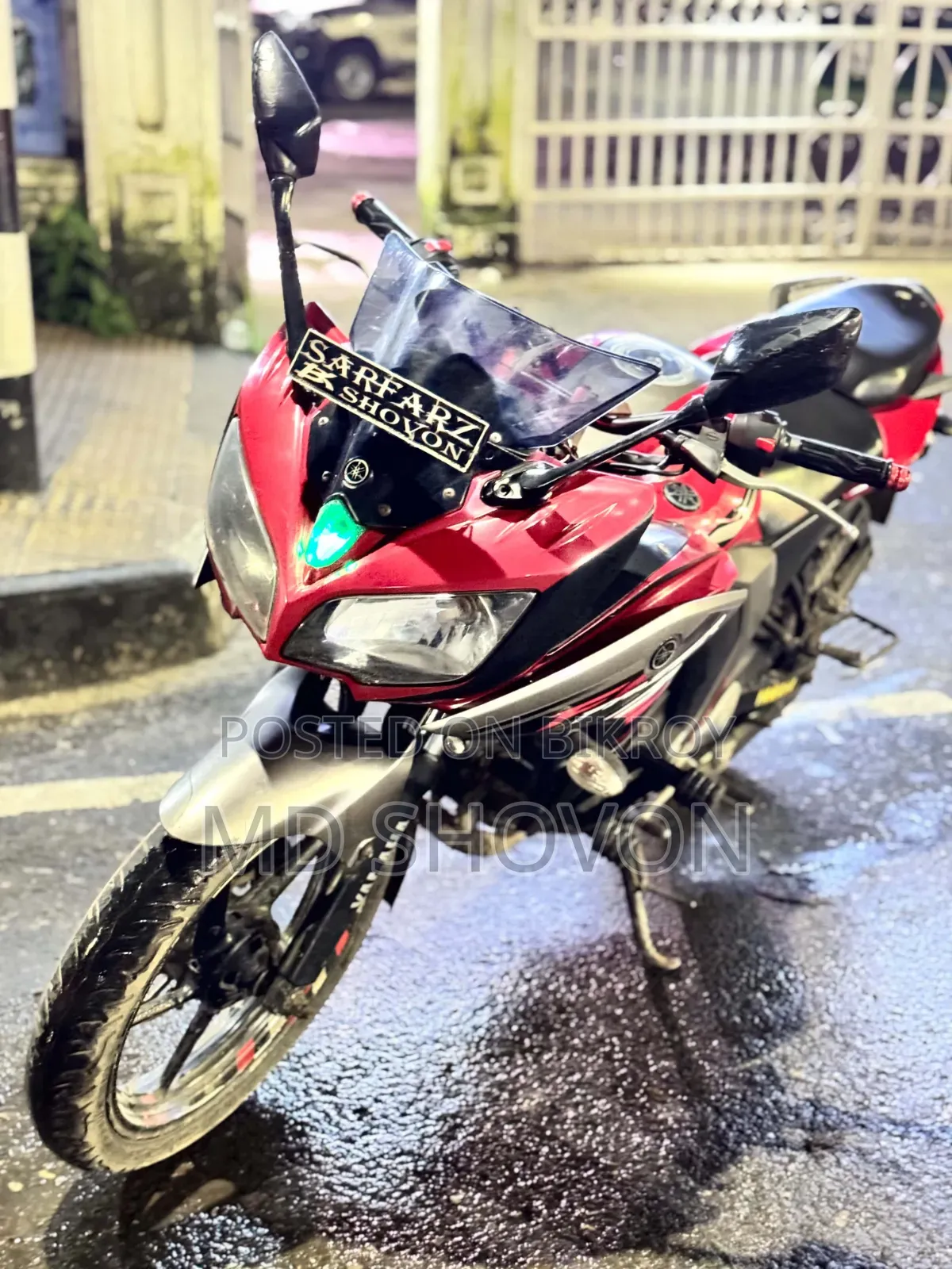 Yamaha Fazer V2 2016 Red
