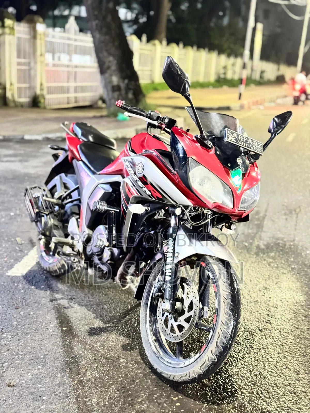Yamaha Fazer V2 2016 Red