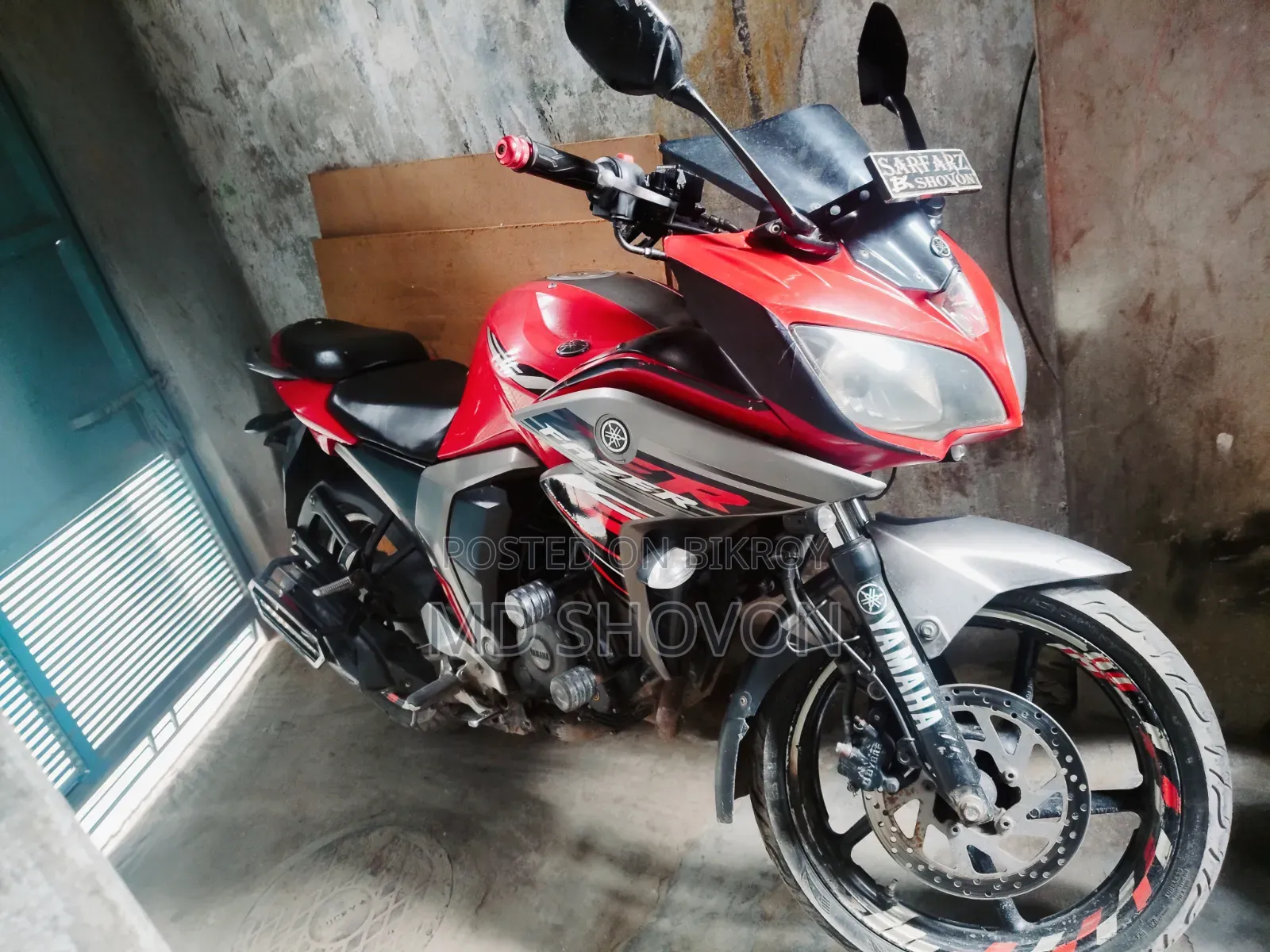Yamaha Fazer V2 2016 Red