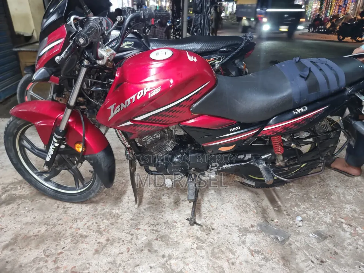 Hero Ignitor 125 Techno 2019 Red