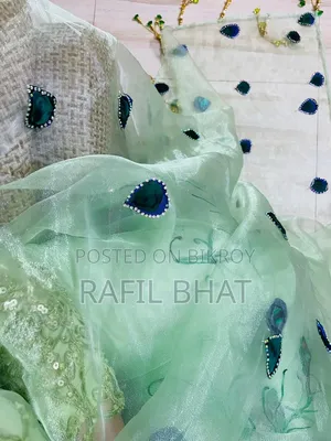Peacock Design Saree